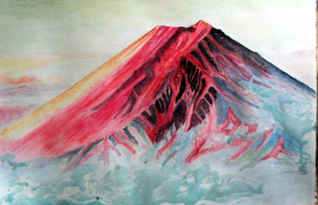 赤富士6